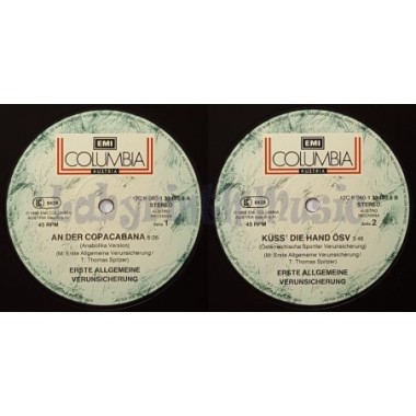 Erste Allgemeine Verunsicherung - An Der Copacabana • 12" Vinyl Maxi - Labyrinth Music