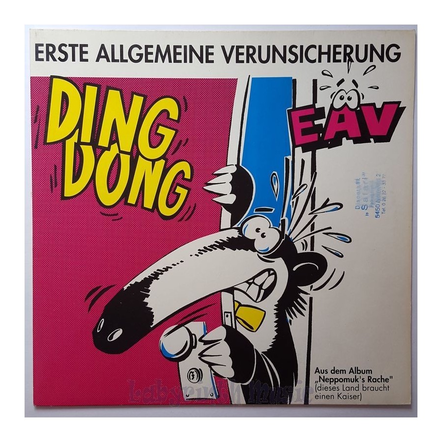 Erste Allgemeine Verunsicherung - Ding Dong • 12" Vinyl Maxi - Labyrinth Music