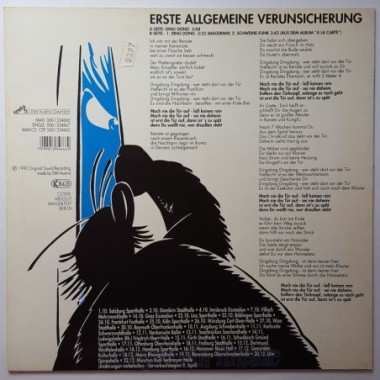 Erste Allgemeine Verunsicherung - Ding Dong • 12" Vinyl Maxi - Labyrinth Music