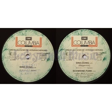 Erste Allgemeine Verunsicherung - Ding Dong • 12" Vinyl Maxi - Labyrinth Music