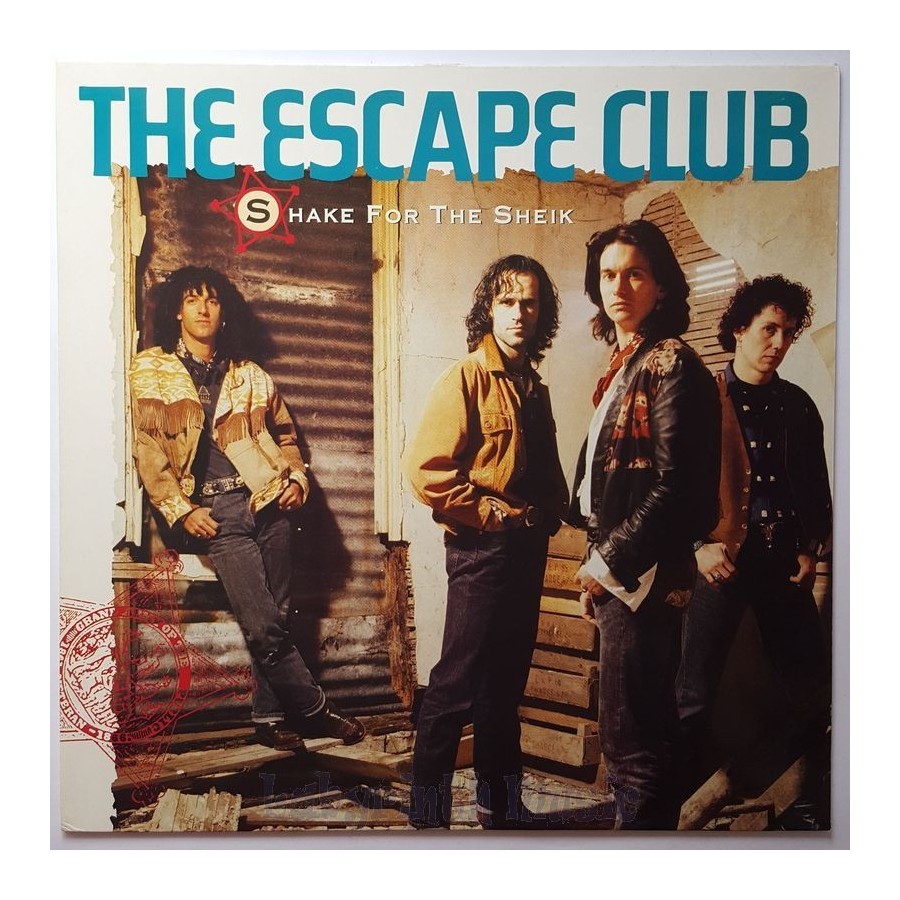 The Escape Club - Shake For The Sheik • 12" Vinyl Maxi • MINT - Labyrinth Music
