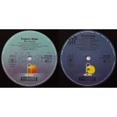 Eugene Wilde / Simplicious - Don't Say No / Let Her Feel It • 12" Vinyl Maxi - Labyrinth Music