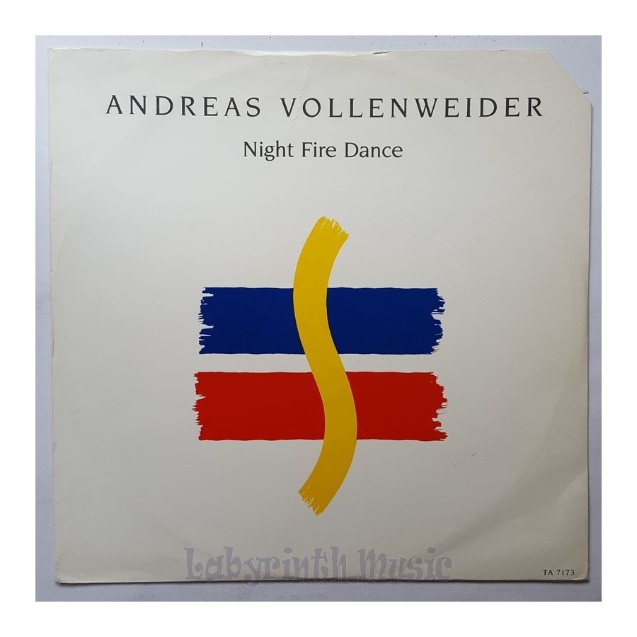 Andreas Vollenweider - Night Fire Dance • 12" Vinyl Maxi - Labyrinth Music