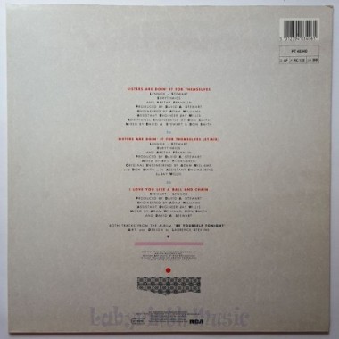 Eurythmics And Aretha Franklin - Sisters Are Doin' It For Themselves • 12" Vinyl Maxi • MINT - Labyrinth Music