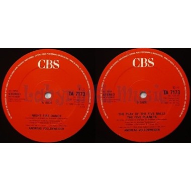 Andreas Vollenweider - Night Fire Dance • 12" Vinyl Maxi - Labyrinth Music