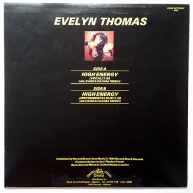 Evelyn Thomas - High Energy • 12" Vinyl Maxi • MINT - Labyrinth Music