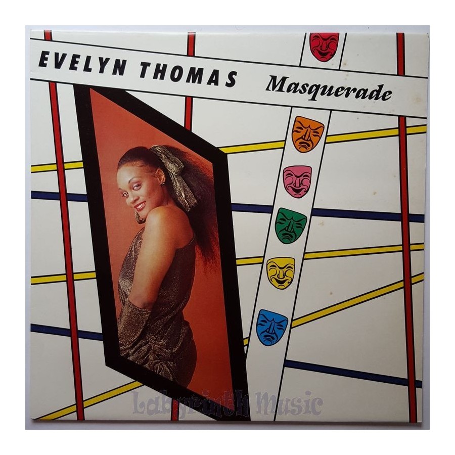 Evelyn Thomas - Masquerade • 12" Vinyl Maxi • EX - Labyrinth Music