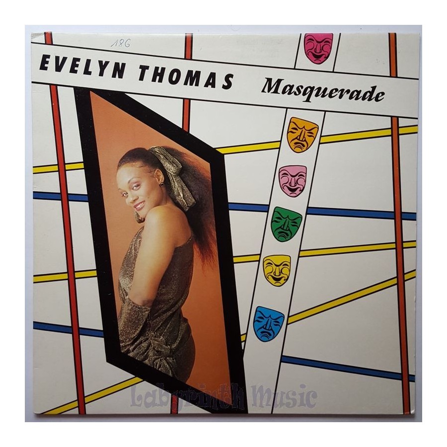 Evelyn Thomas - Masquerade • 12" Vinyl Maxi • EX - Labyrinth Music