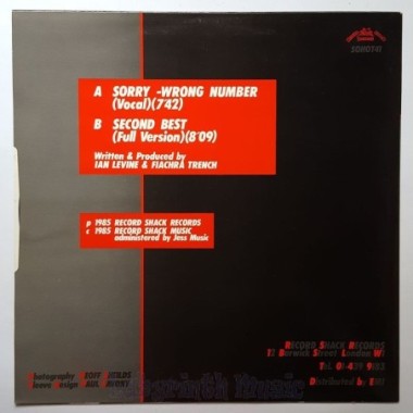 Evelyn Thomas - Sorry, Wrong Number • 12" Vinyl Maxi • NM - Labyrinth Music