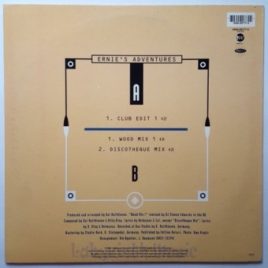 Everyday People - Ernie's Adventures • 12" Vinyl Maxi - Labyrinth Music