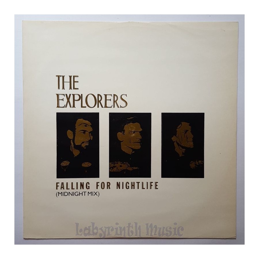 The Explorers - Falling For Nightlife • 12" Vinyl Maxi • NM - Labyrinth Music