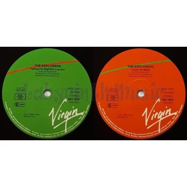 The Explorers - Falling For Nightlife • 12" Vinyl Maxi • NM - Labyrinth Music