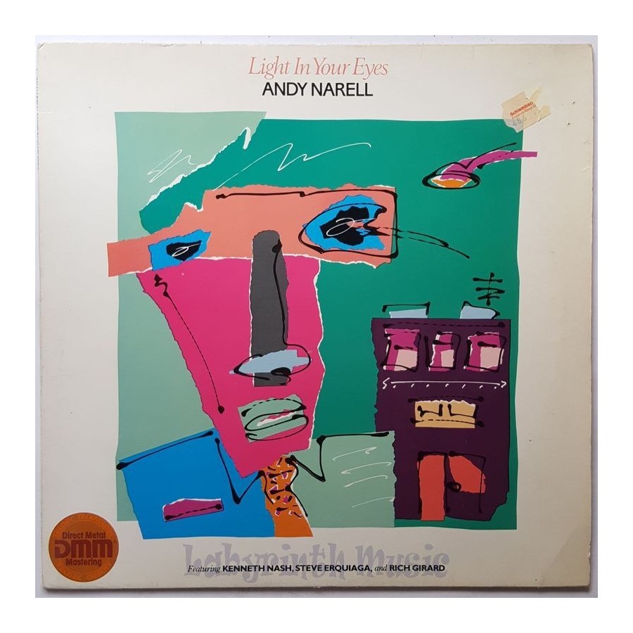 Andy Narell - Light In Your Eyes • 12" Vinyl LP - Labyrinth Music