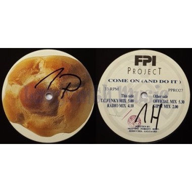 F.P.I. Project - Come On (And Do It) • 12" Vinyl Maxi - Labyrinth Music