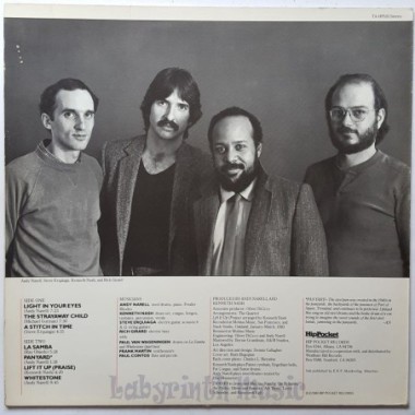 Andy Narell - Light In Your Eyes • 12" Vinyl LP - Labyrinth Music