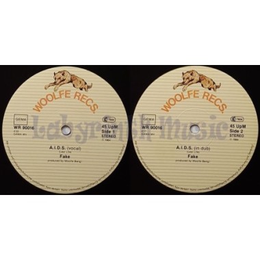 Fake - A.I.D.S. • 12" Vinyl Maxi - Labyrinth Music