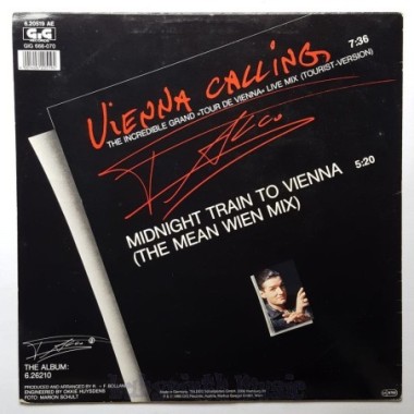 Falco - Vienna Calling • Tourist Version • 12" Vinyl Maxi - Labyrinth Music