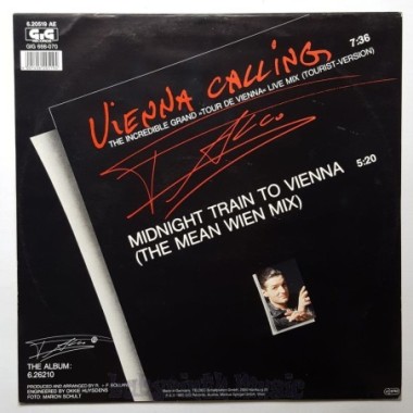 Falco - Vienna Calling • Tourist Version • 12" Vinyl Maxi - Labyrinth Music