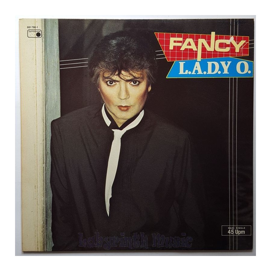 Fancy - L.a.d.y O. • 12" Vinyl Maxi • NM - Labyrinth Music