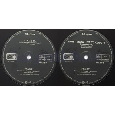 Fancy - L.a.d.y O. • 12" Vinyl Maxi • NM - Labyrinth Music