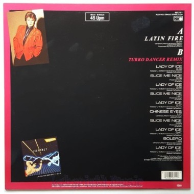 Fancy - Latin Fire • 12" Vinyl Maxi • NM - Labyrinth Music