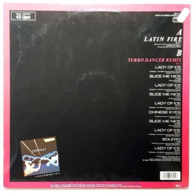 Fancy - Latin Fire • 12" Vinyl Maxi - Labyrinth Music