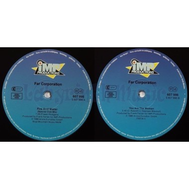 Far Corporation - Fire And Water • 12" Vinyl Maxi • EX - Labyrinth Music