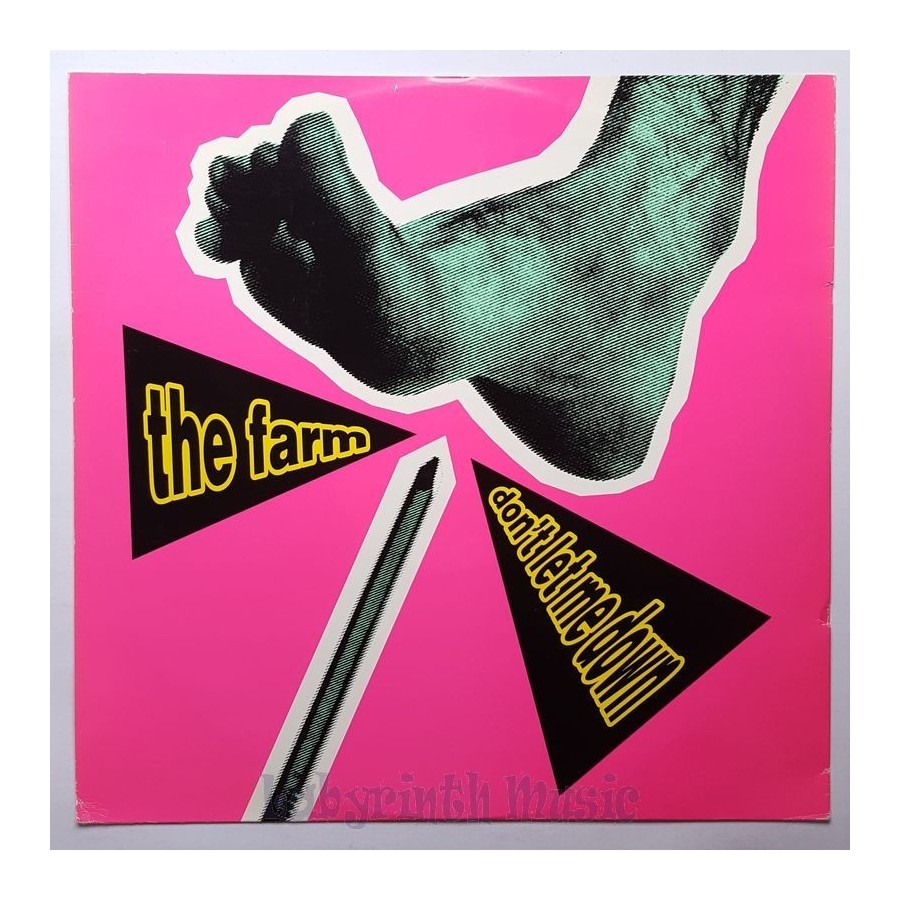 The Farm - Don't Let Me Down • 12" Vinyl Maxi • EX - Labyrinth Music