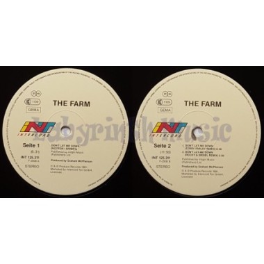 The Farm - Don't Let Me Down • 12" Vinyl Maxi • EX - Labyrinth Music