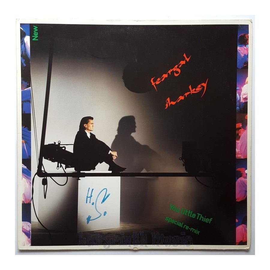 Feargal Sharkey - You Little Thief • Special Re-Mix • 12" Vinyl Maxi • MINT - Labyrinth Music