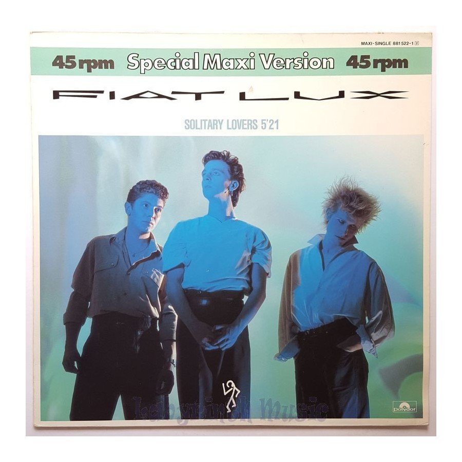 Fiat Lux - Solitary Lovers • 12" Vinyl Maxi • EX - Labyrinth Music
