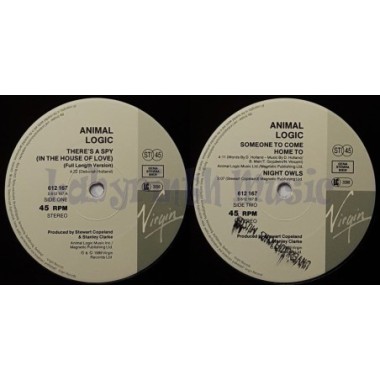 Animal Logic - There's A Spy (In The House Of Love) • 12" Vinyl Maxi • EX - Labyrinth Music