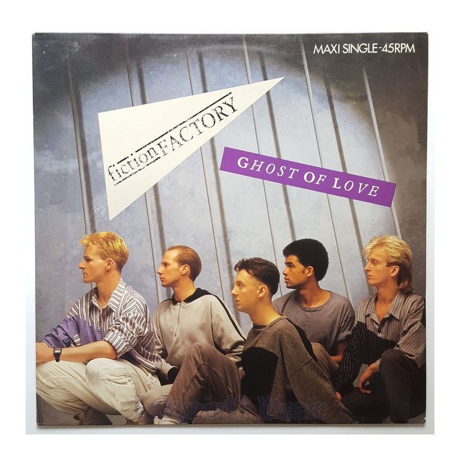 Fiction Factory - Ghost Of Love • 12" Vinyl Maxi • MINT - Labyrinth Music