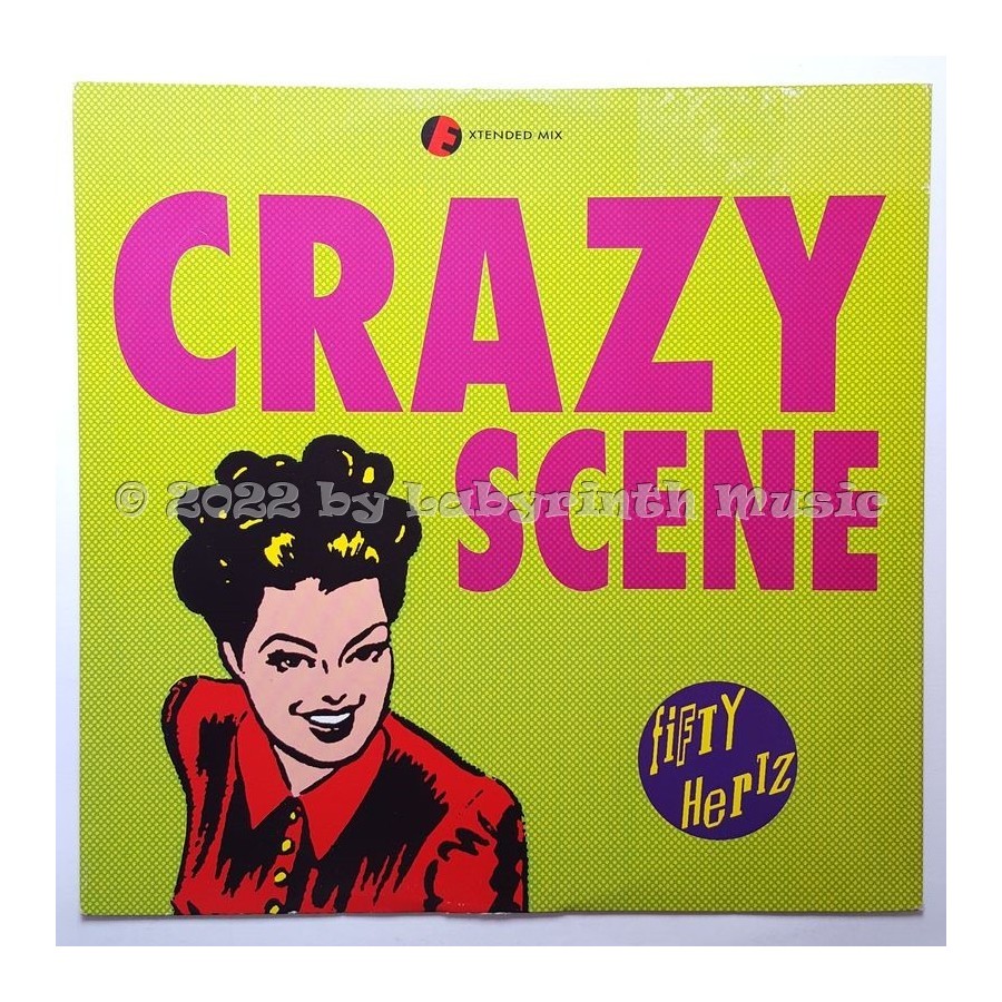 Fifty Hertz - Crazy Scene • 12" Vinyl Maxi • EX - Labyrinth Music