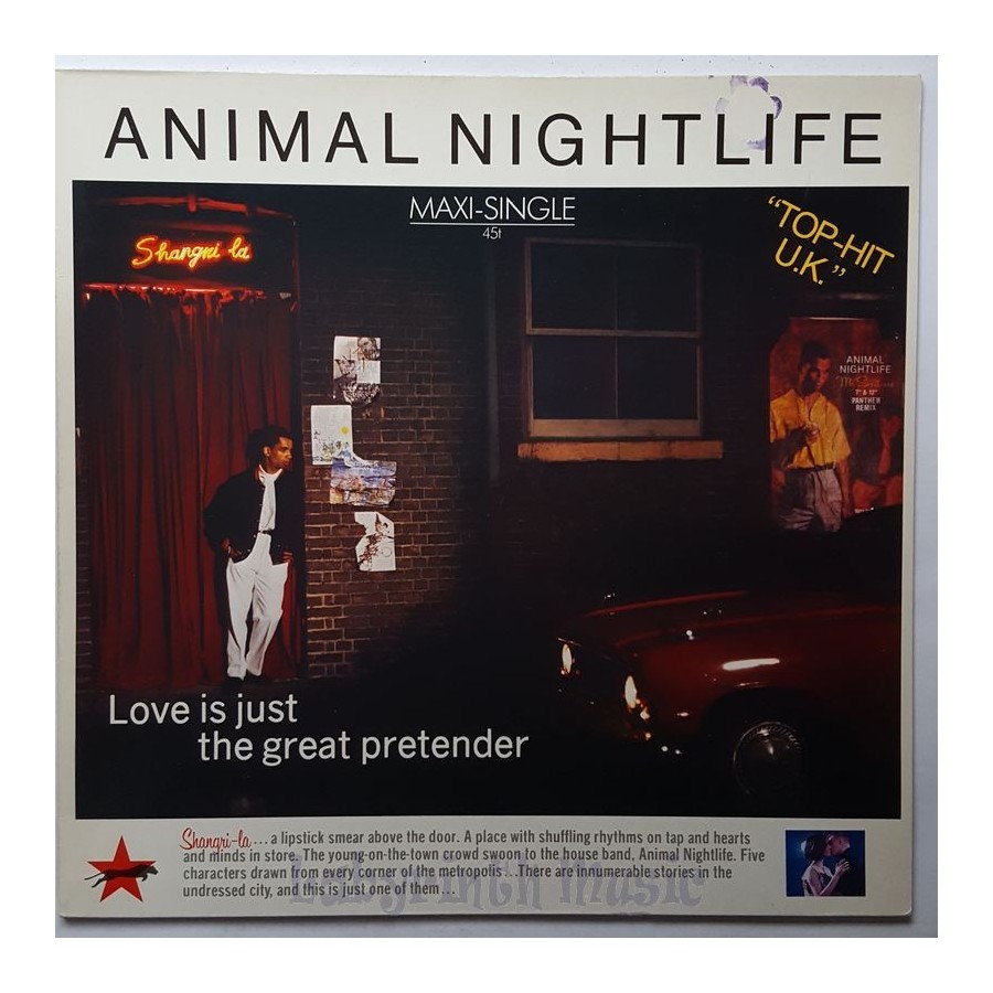 Animal Nightlife - Love Is Just The Great Pretender '85 • 12" Vinyl Maxi • NM - Labyrinth Music