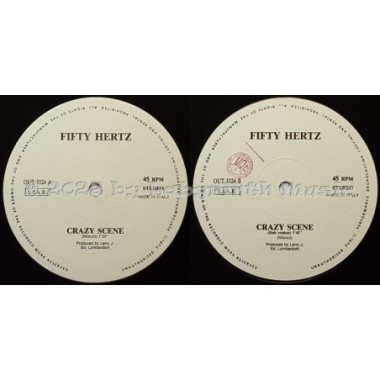 Fifty Hertz - Crazy Scene • 12" Vinyl Maxi • EX - Labyrinth Music