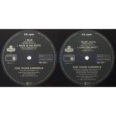 Fine Young Cannibals - Blue • 12" Vinyl Maxi • EX - Labyrinth Music