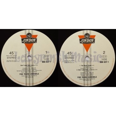 Fine Young Cannibals - Don't Look Back • 12" Vinyl Maxi - Labyrinth Music