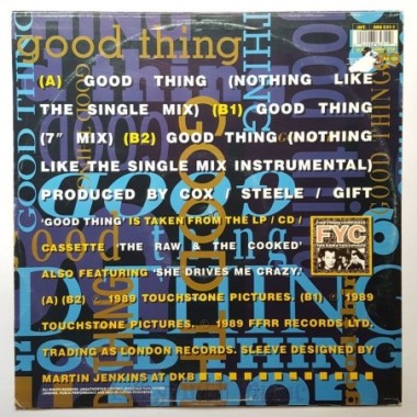 Fine Young Cannibals - Good Thing • 12" Vinyl Maxi • EX - Labyrinth Music