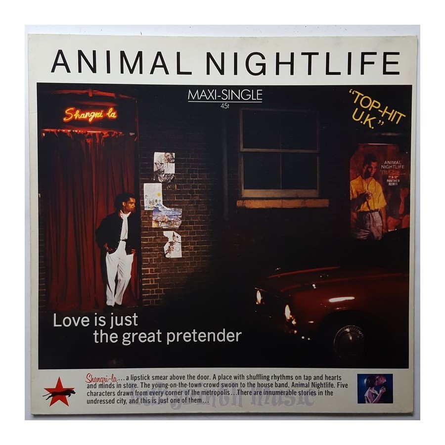 Animal Nightlife - Love Is Just The Great Pretender '85 • 12" Vinyl Maxi • EX - Labyrinth Music