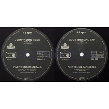 Fine Young Cannibals - Johnny Come Home • 12" Vinyl Maxi • NM - Labyrinth Music