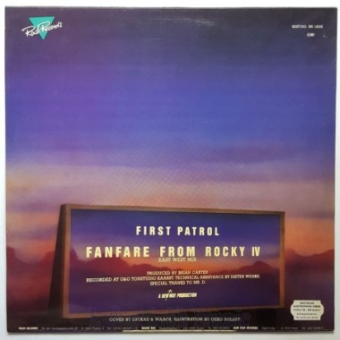 First Patrol - Fanfare From Rocky IV • 12" Vinyl Maxi • EX - Labyrinth Music