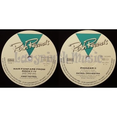 First Patrol - Fanfare From Rocky IV • 12" Vinyl Maxi • EX - Labyrinth Music