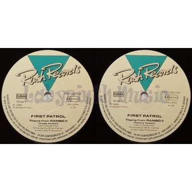 First Patrol - Theme From Rambo II • 12" Vinyl Maxi • NM - Labyrinth Music