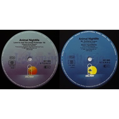 Animal Nightlife - Love Is Just The Great Pretender '85 • 12" Vinyl Maxi • MINT - Labyrinth Music