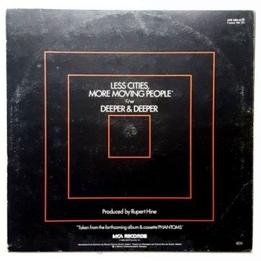 The Fixx - Less Cities, More Moving People • 12" Vinyl Maxi - Labyrinth Music