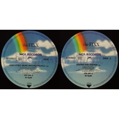 The Fixx - Less Cities, More Moving People • 12" Vinyl Maxi - Labyrinth Music