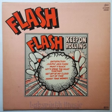 Flash - Keep On Rolling • 12" Vinyl Maxi • EX - Labyrinth Music