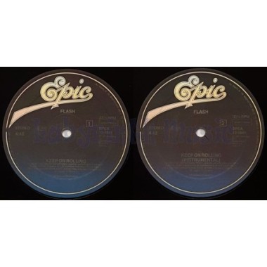 Flash - Keep On Rolling • 12" Vinyl Maxi • EX - Labyrinth Music