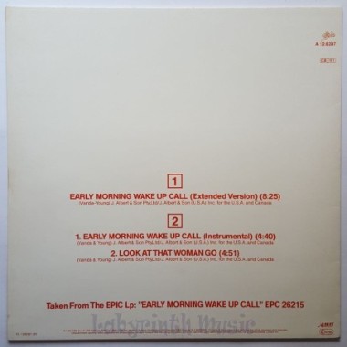 Flash And The Pan - Early Morning Wake Up Call • 12" Vinyl Maxi • MINT - Labyrinth Music